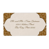 Oud West Gala Etiket (Voorkant)