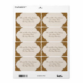 Oud West Gala Etiket (Full Sheet)