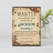 Oud Westen "gewild poster" Kaart (Staand voorkant)