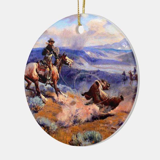 Oud Westen Keramisch Ornament (Links)