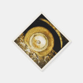  oud wiel van klassieke auto servet (Hoek)