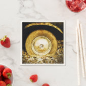  oud wiel van klassieke auto servet (Insitu)