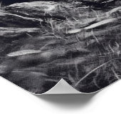 Oud wikkelpad door de bossen in lampglas poster (Hoek)