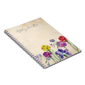 Oud Wildbloem Notitieboek (Rechterzijde)