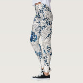 Oud William Morris-patroon  Leggings (Links)