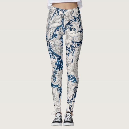 Oud William Morris-patroon  Leggings (Voorkant)