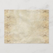 Oud wit Grungy papier Briefkaart (Voorkant)