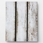 Oud wit hout fotoplaat (Voorkant)