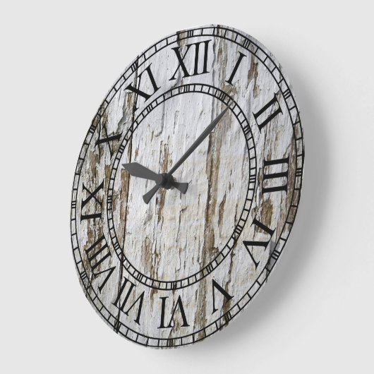 Oud wit wasgoed grote klok (Hoek)