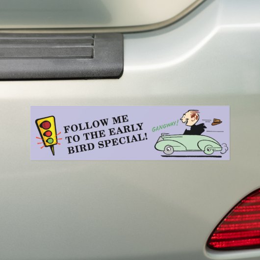 OUD WORDEN BUMPERSTICKER (Op auto)
