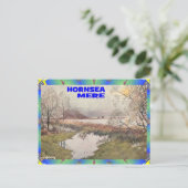 OUD YORKSHIRE - HORNSEA MERE BRIEFKAART (Staand voorkant)