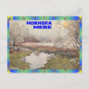 OUD YORKSHIRE - HORNSEA MERE BRIEFKAART