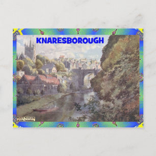 OUD YORKSHIRE - KNARESBOROUGH BRIEFKAART