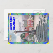OUD YORKSHIRE - MARKTPLAATS - HELMSLEY BRIEFKAART (Voorkant / Achterkant)