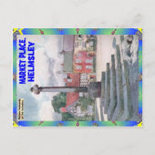 OUD YORKSHIRE - MARKTPLAATS - HELMSLEY BRIEFKAART (Voorkant)