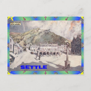 OUD-YORKSHIRE - SETTLE BRIEFKAART