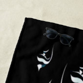 Oud Zacht Tropisch Vis Strandlaken (In situ)