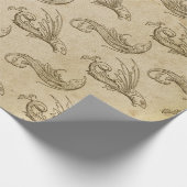 Oud Zee Creats on Brown Cadeaupapier (Hoek)