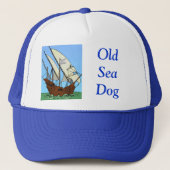 Oud Zee Dog & Pirate Trucker Pet (Voorkant)