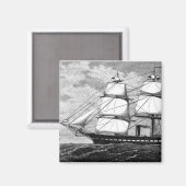 Oud Zeilschip Magneet (Voorkant / Achterkant)