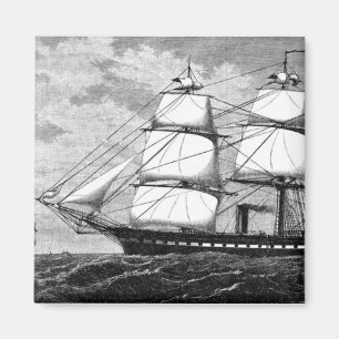 Oud Zeilschip Magneet