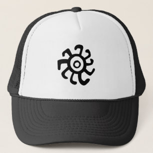 Oud Zonnebeeld Geoglyph symbool Petroglyph Amerin Trucker Pet