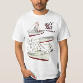 Oud zout t-shirt (Voorkant)