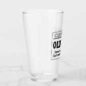 Oud zwoerd Drink glas (Rechts)