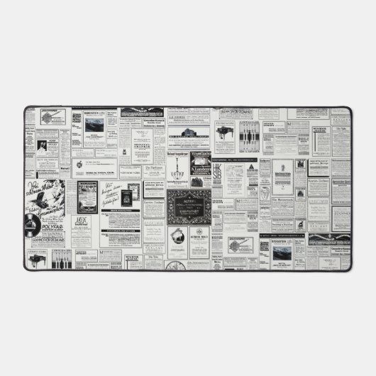  Ouddduitse krantenadvertenties van begin jaren 19 Bureaumat (Voorkant)