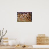 Oude 100 Clowns Poster (Keuken)