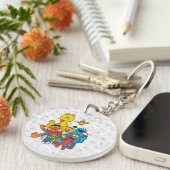 Oude 123 Sesame Street Sleutelhanger (Voorkant Rechts)