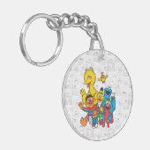 Oude 123 Sesame Street Sleutelhanger (Voorkant Links)