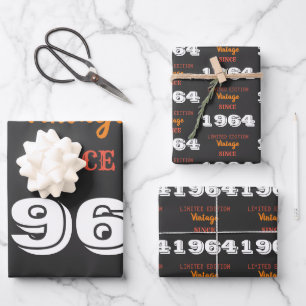 Oude 1964 gelimiteerde editie cadeaupapier vellen