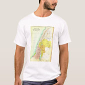 Oude 27AD Christus Palestine Map T-shirt (Voorkant)