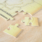 Oude 37AD Christus Palestine Map Legpuzzel (Zijkant)