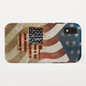 Oude 4 juli Onafhankelijkheidsdag ontwerp Case-Mate iPhone Case (Achterkant (horizontaal))