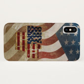 Oude 4 juli Onafhankelijkheidsdag ontwerp Case-Mate iPhone Case (Achterkant (horizontaal))