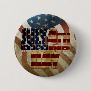 Oude 4 juli Onafhankelijkheidsdag ontwerp Ronde Button 5,7 Cm