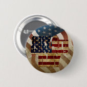 Oude 4 juli Onafhankelijkheidsdag ontwerp Ronde Button 5,7 Cm (Voorkant /achterkant)