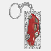 Oude 500 sleutelhanger (Voorkant Links)