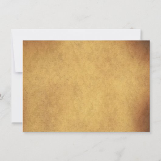 Oude 60e verjaardag Buck Kaart (Achterkant)