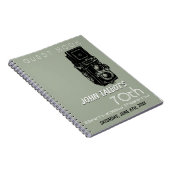 Oude 70e verjaardag van de Camera Gastboek 1 Notitieboek (Rechterzijde)