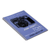 Oude 70e verjaardag van de Camera Gastboek 2 Notitieboek (Rechterzijde)