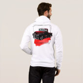 OUDE AANGEPASTE AUTO HOODIE (Achterkant volledig)