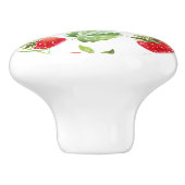 Oude Aardbei Laadknop Keramische Knop (Zijkant)