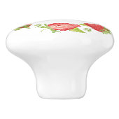 Oude Aardbei Laadknop Keramische Knop (Zijkant)