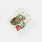 Oude Aardbei Servet (Hoek)