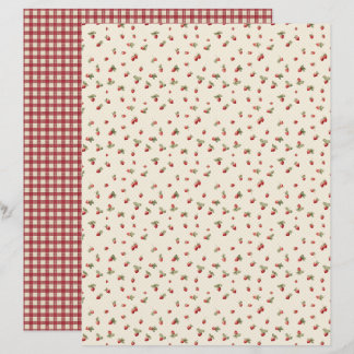 Oude Aardbeienschuur Scrapbook Papier