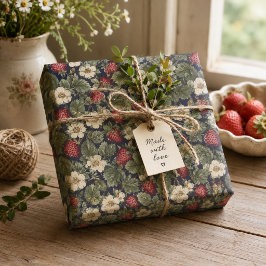 Oude Aardbeivelden Patroon Decoupage Tissuepapier