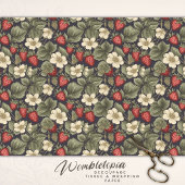 Oude Aardbeivelden Patroon Decoupage Tissuepapier